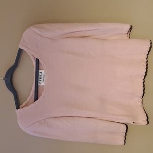 Lihili New York for Nina Raynor Vintage Pink Wool Blend Sweater Size 8